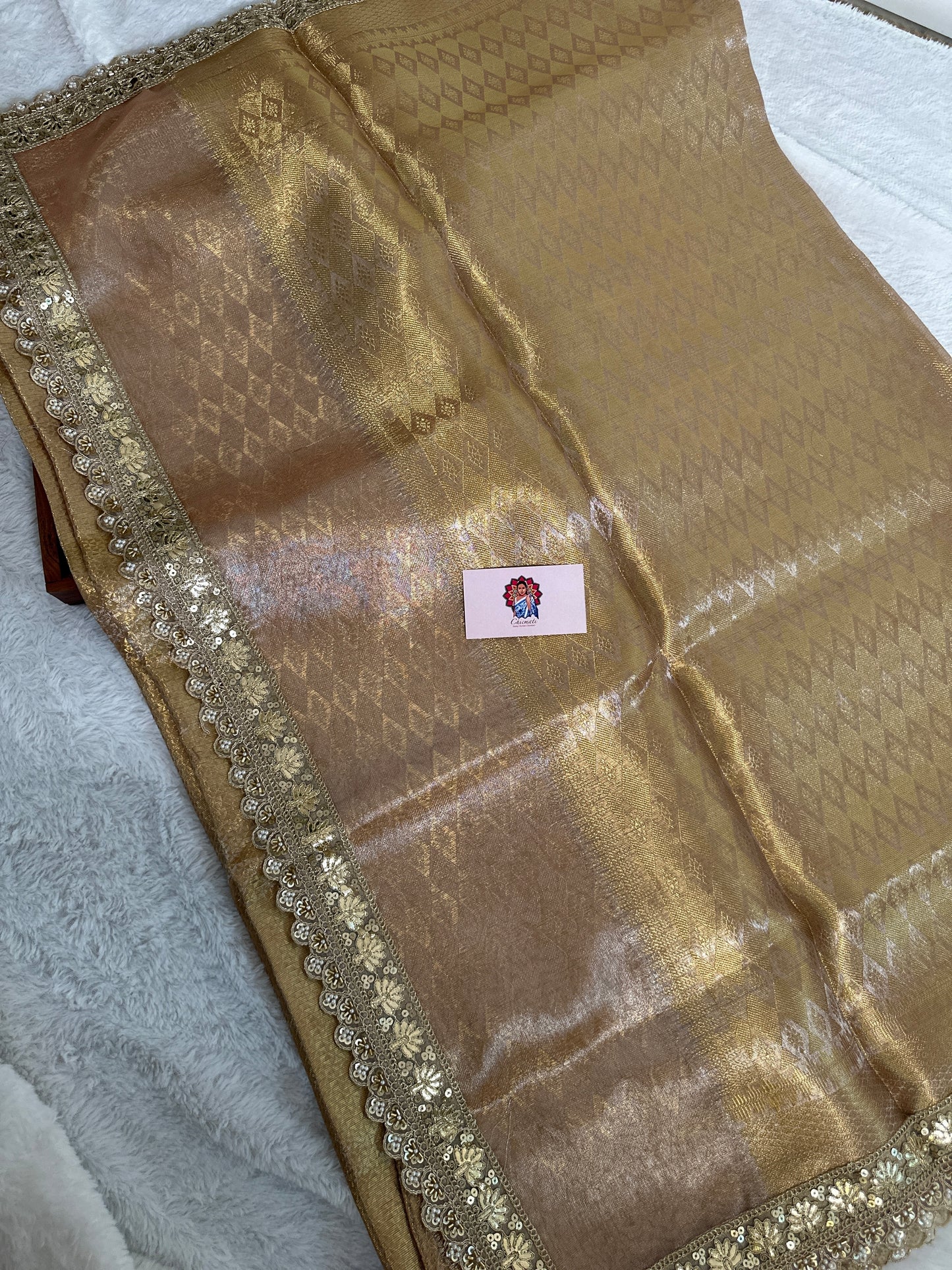 Varnika Kanjivaram Tissue Saree