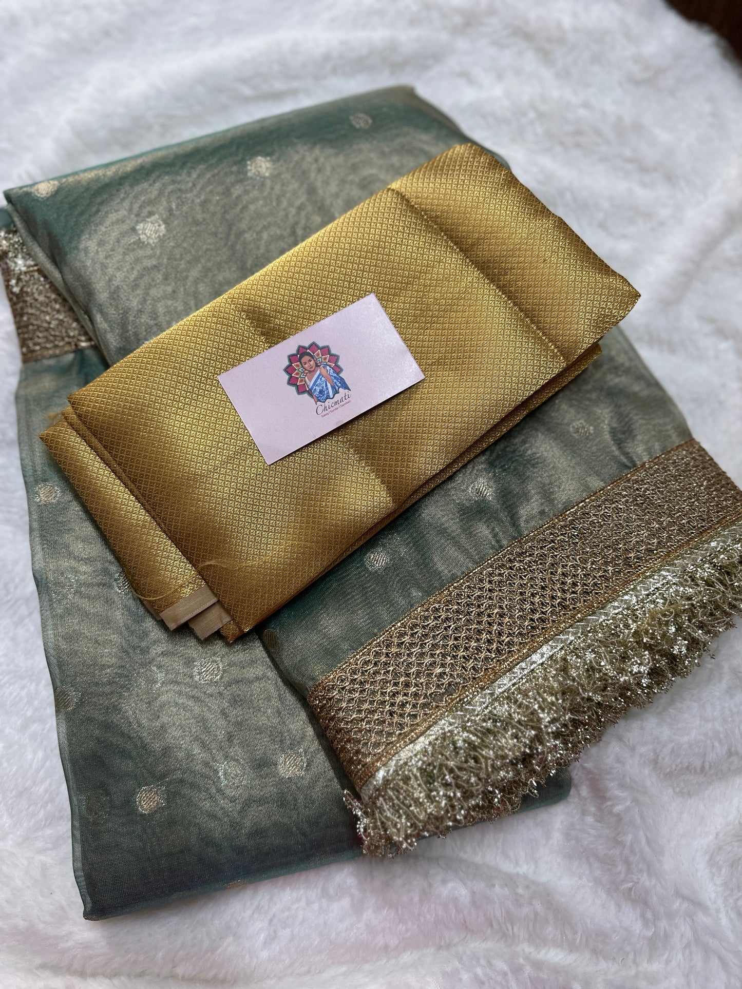 Sitara tissue saree