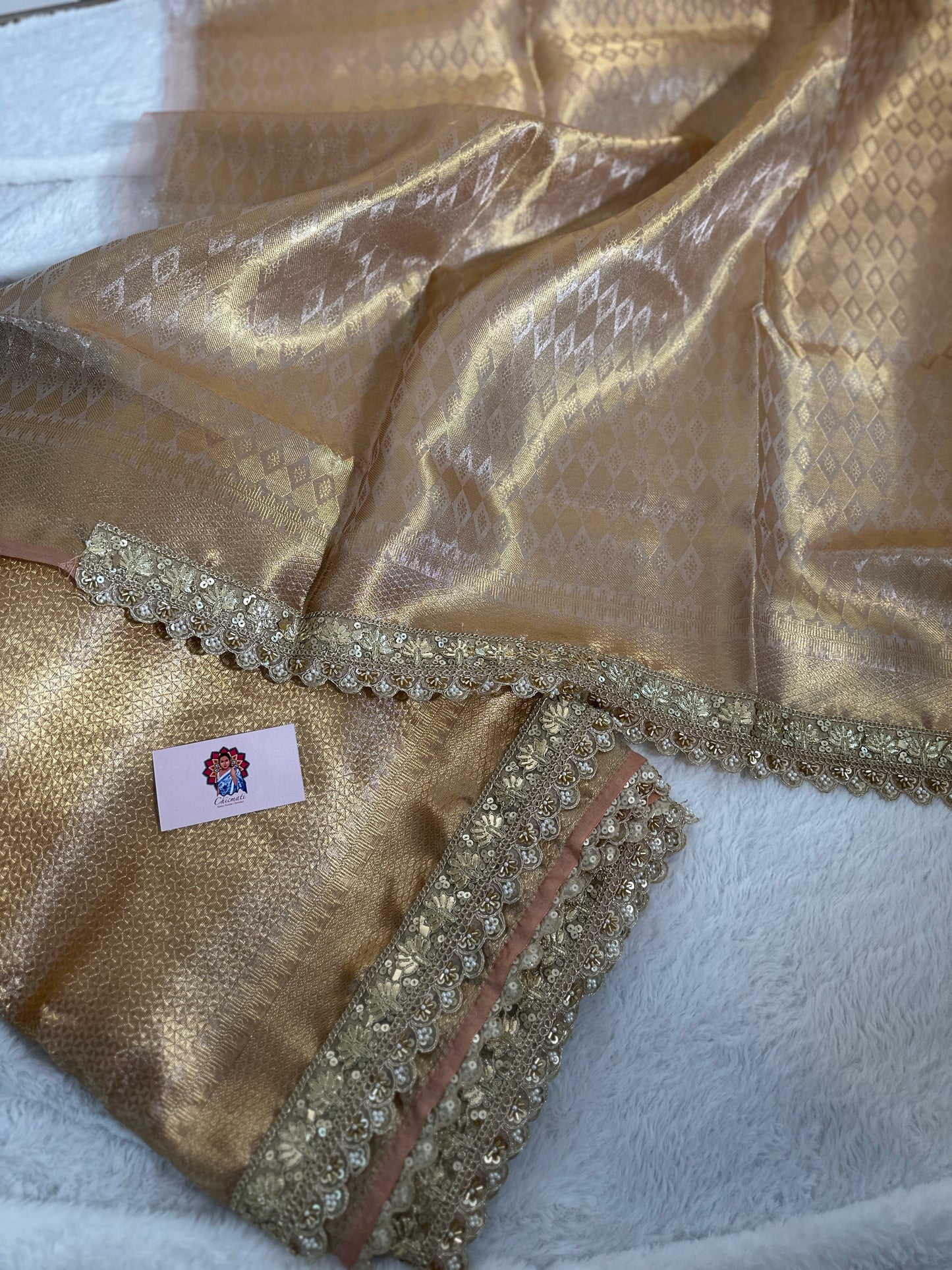 Varnika Kanjivaram Tissue Saree