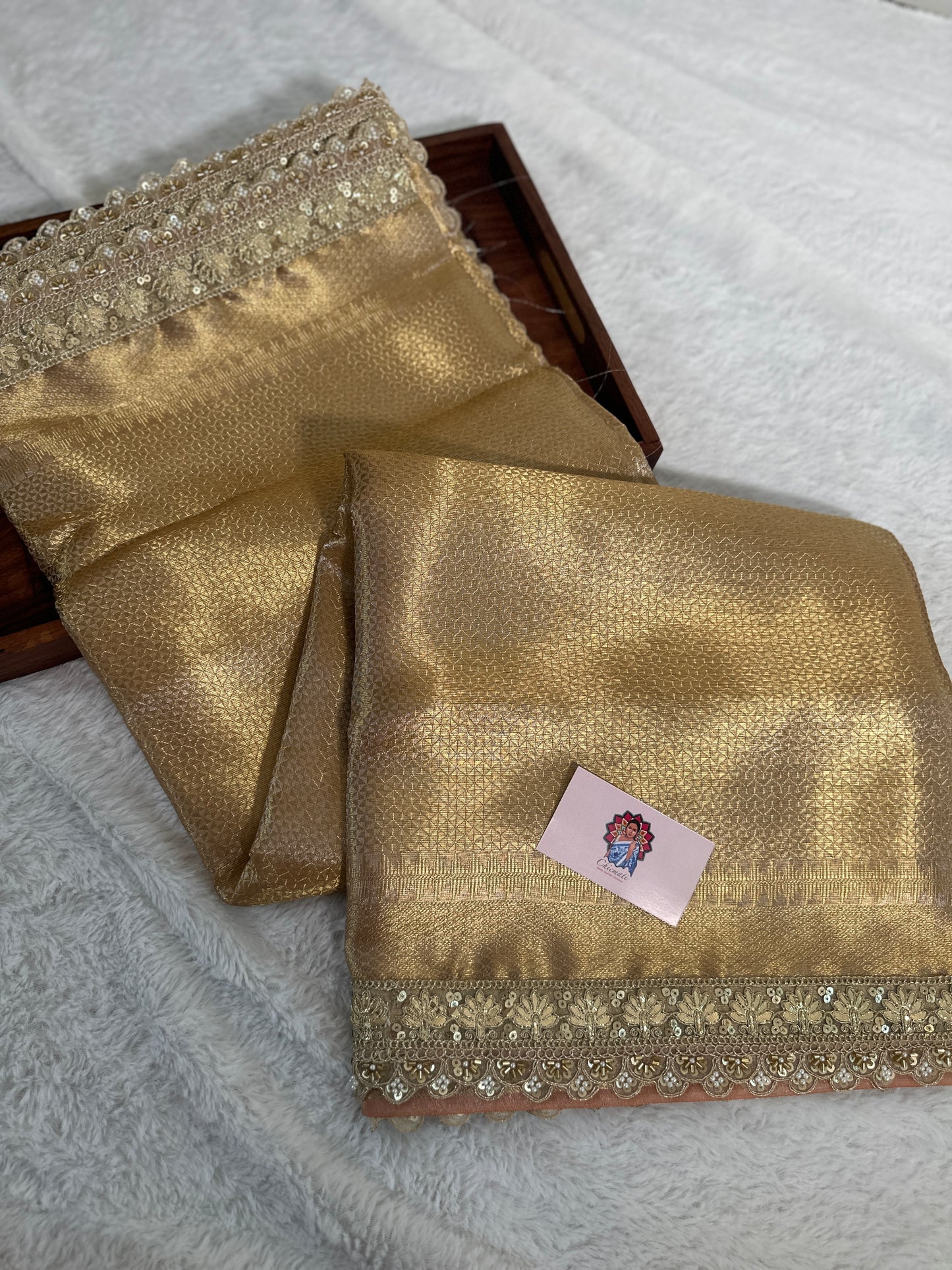 Varnika Kanjivaram Tissue Saree