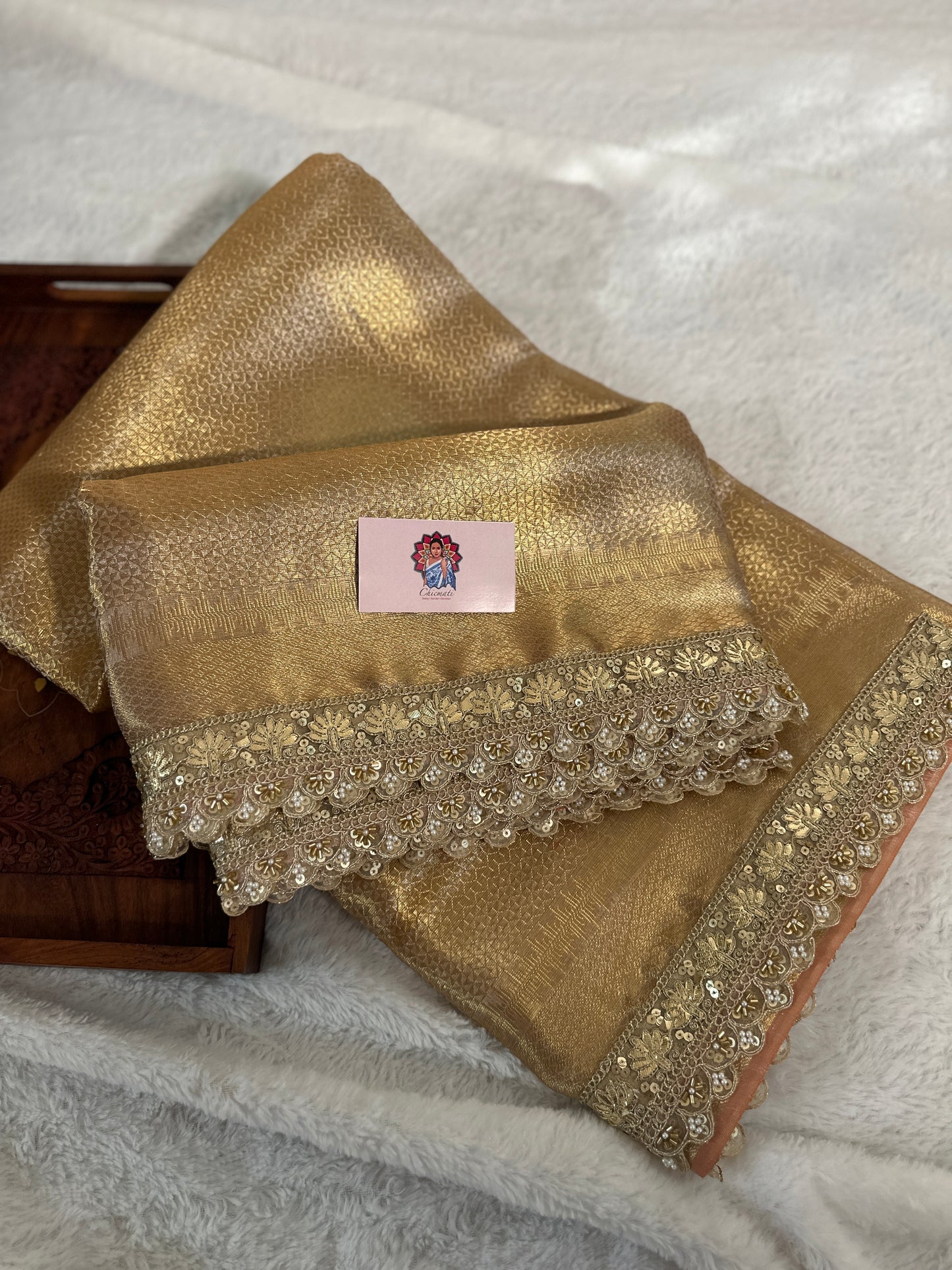 Varnika Kanjivaram Tissue Saree