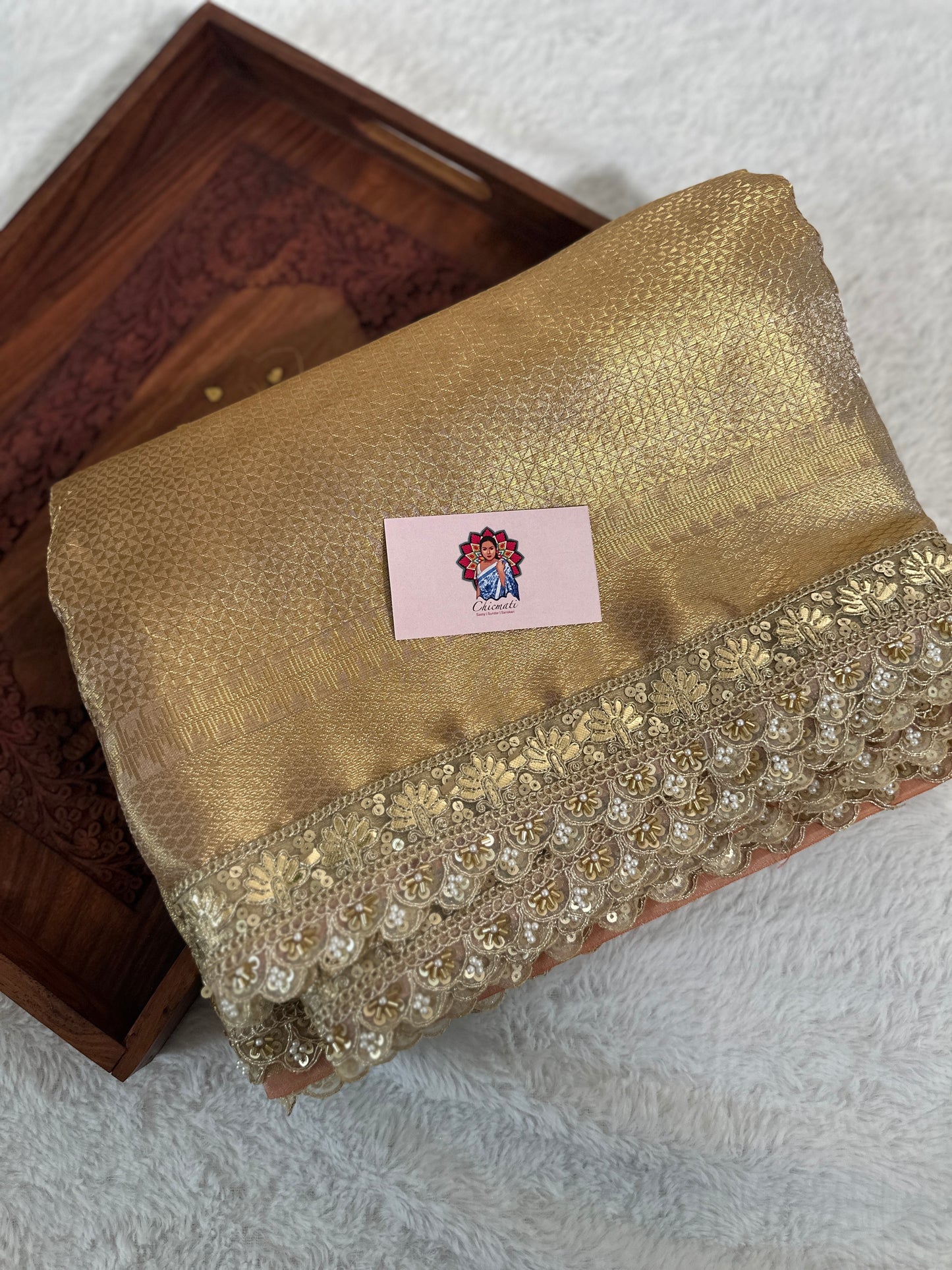 Varnika Kanjivaram Tissue Saree