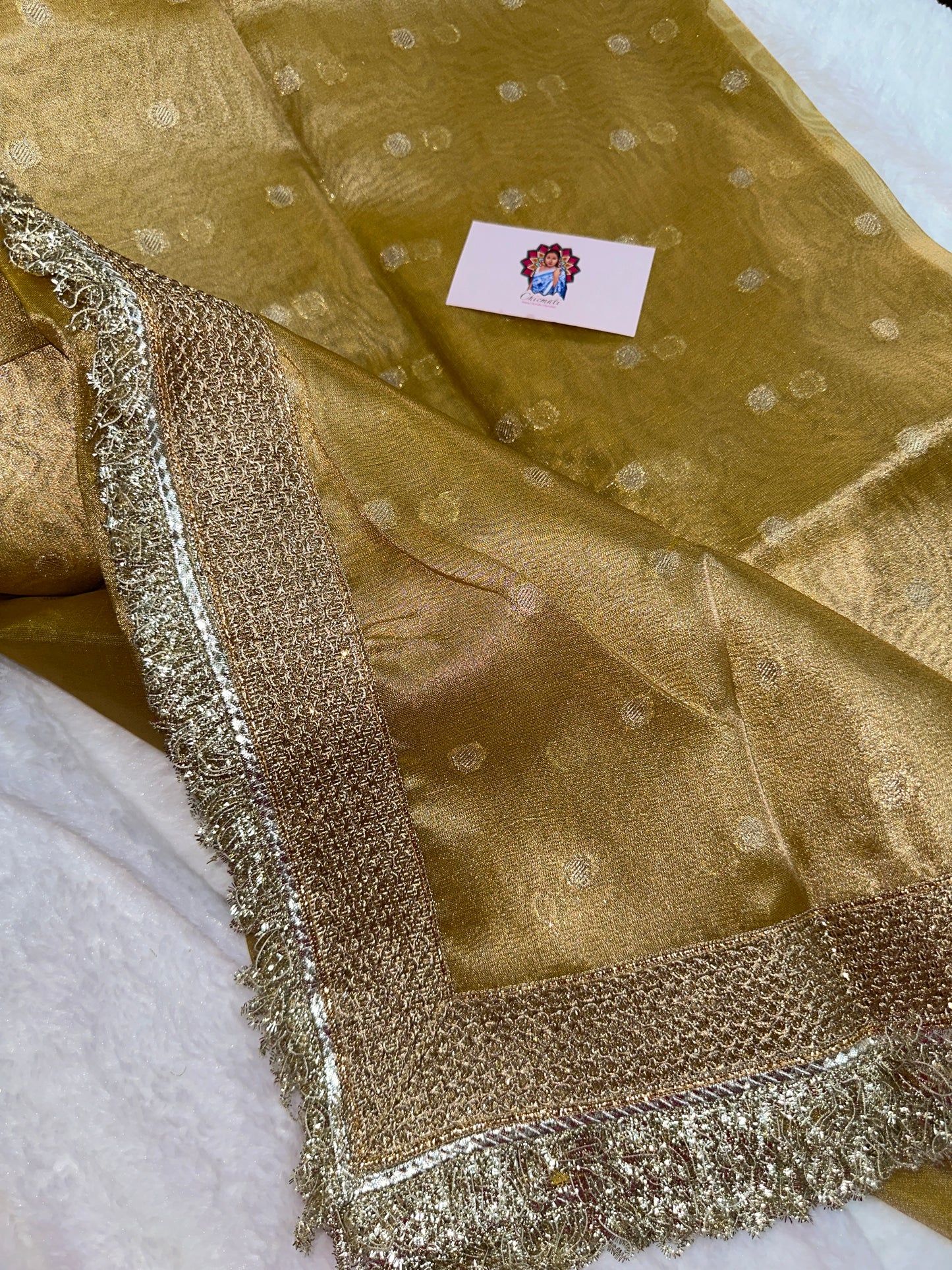 Heeramandi tissue saree
