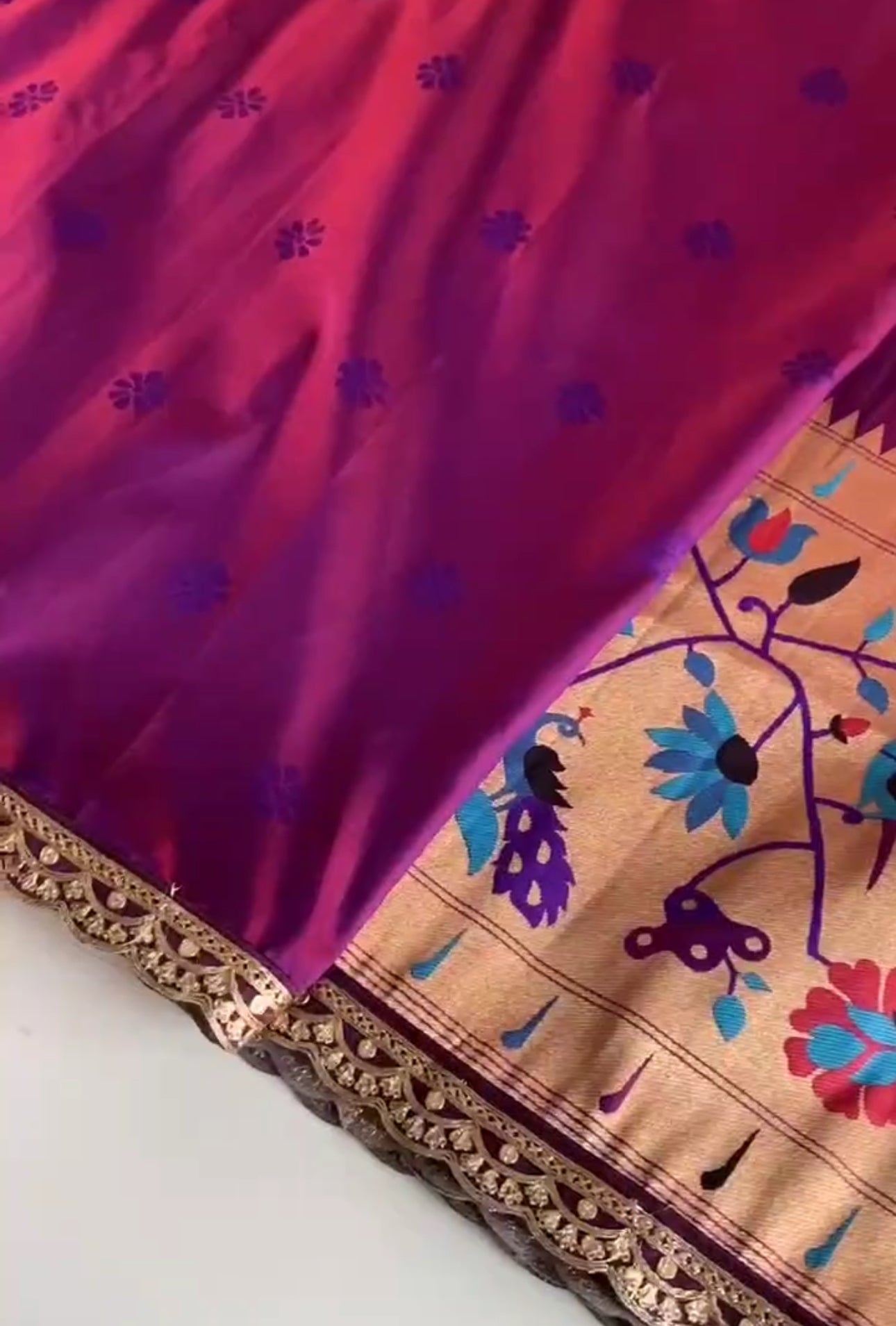 Peacock Paithani