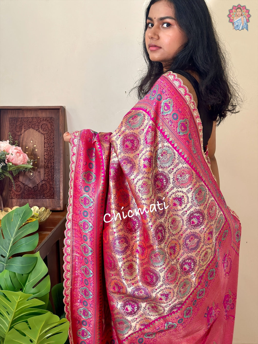 Menaka Brocade Silk Saree