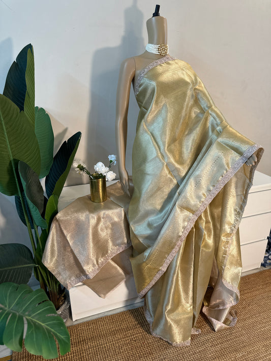 Rekha kanjivaram tissue saree