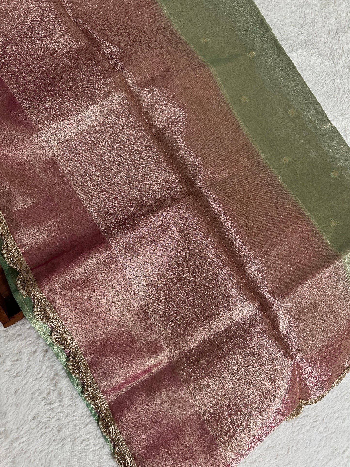 Jade Tissue Saree