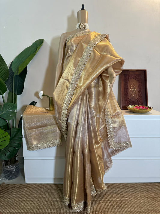 Varnika Kanjivaram Tissue Saree