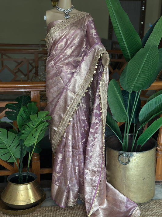 Pink Raaga Tissue Saree