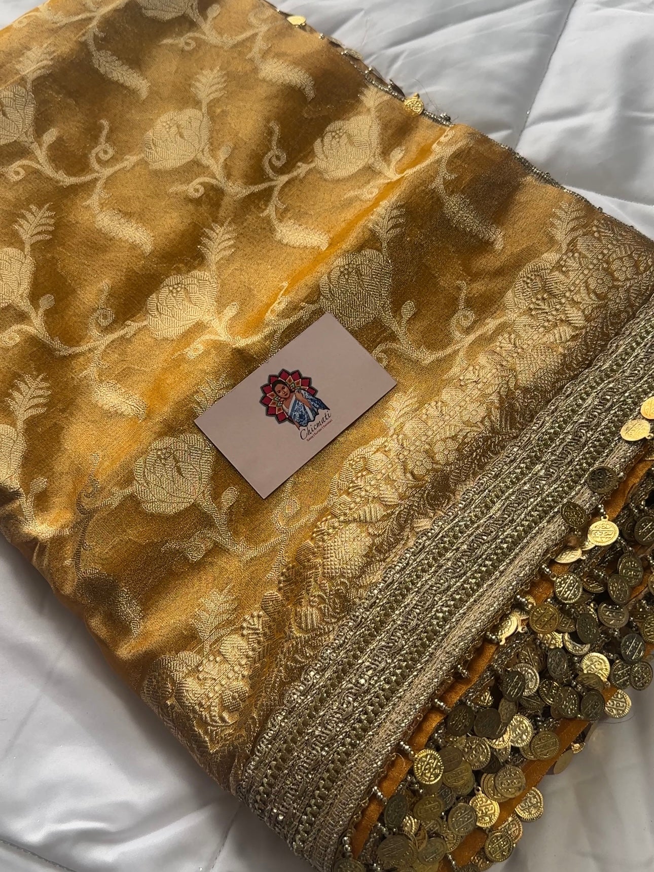 Orange Raaga Tissue Saree