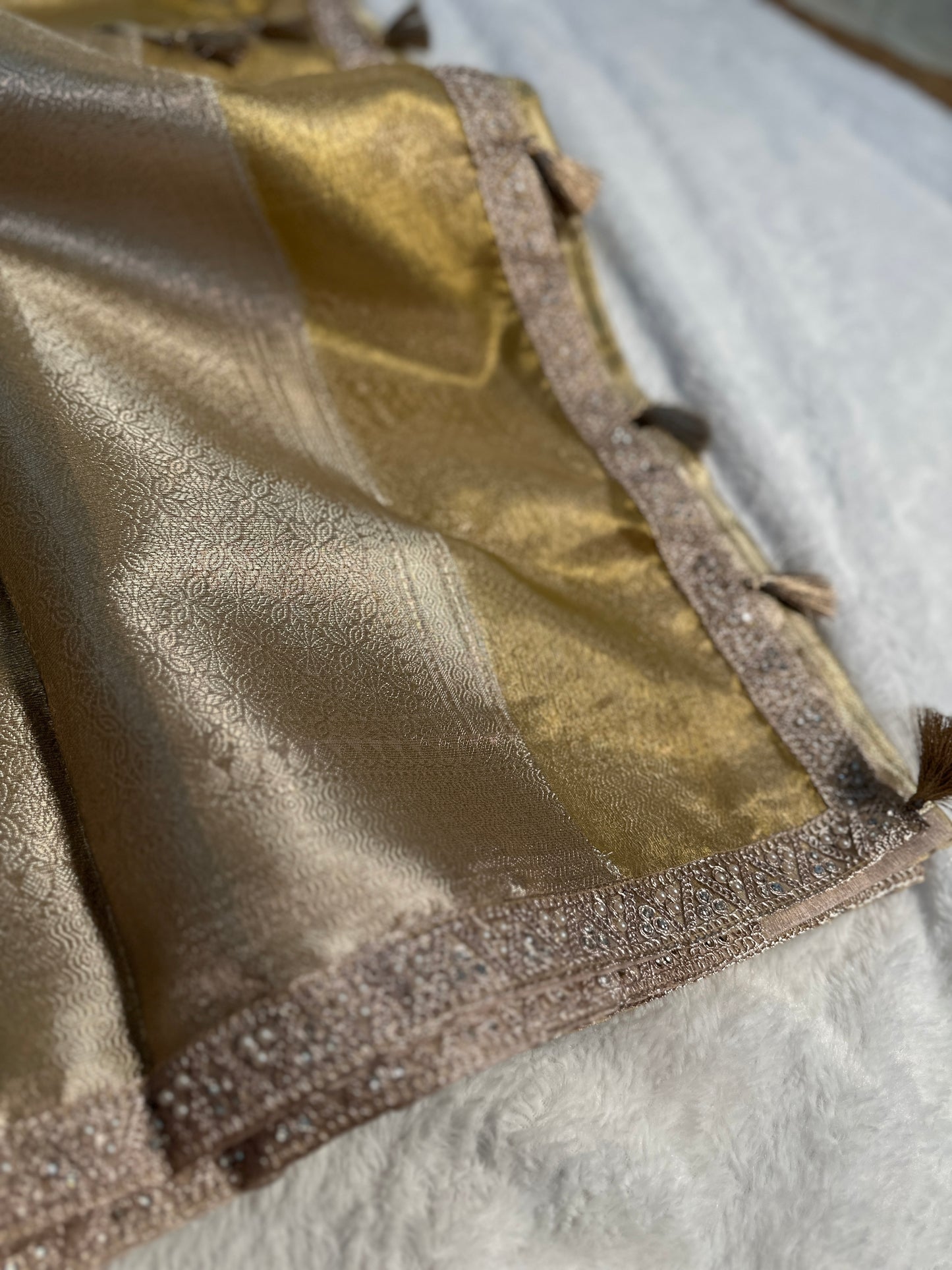 Rekha kanjivaram tissue saree