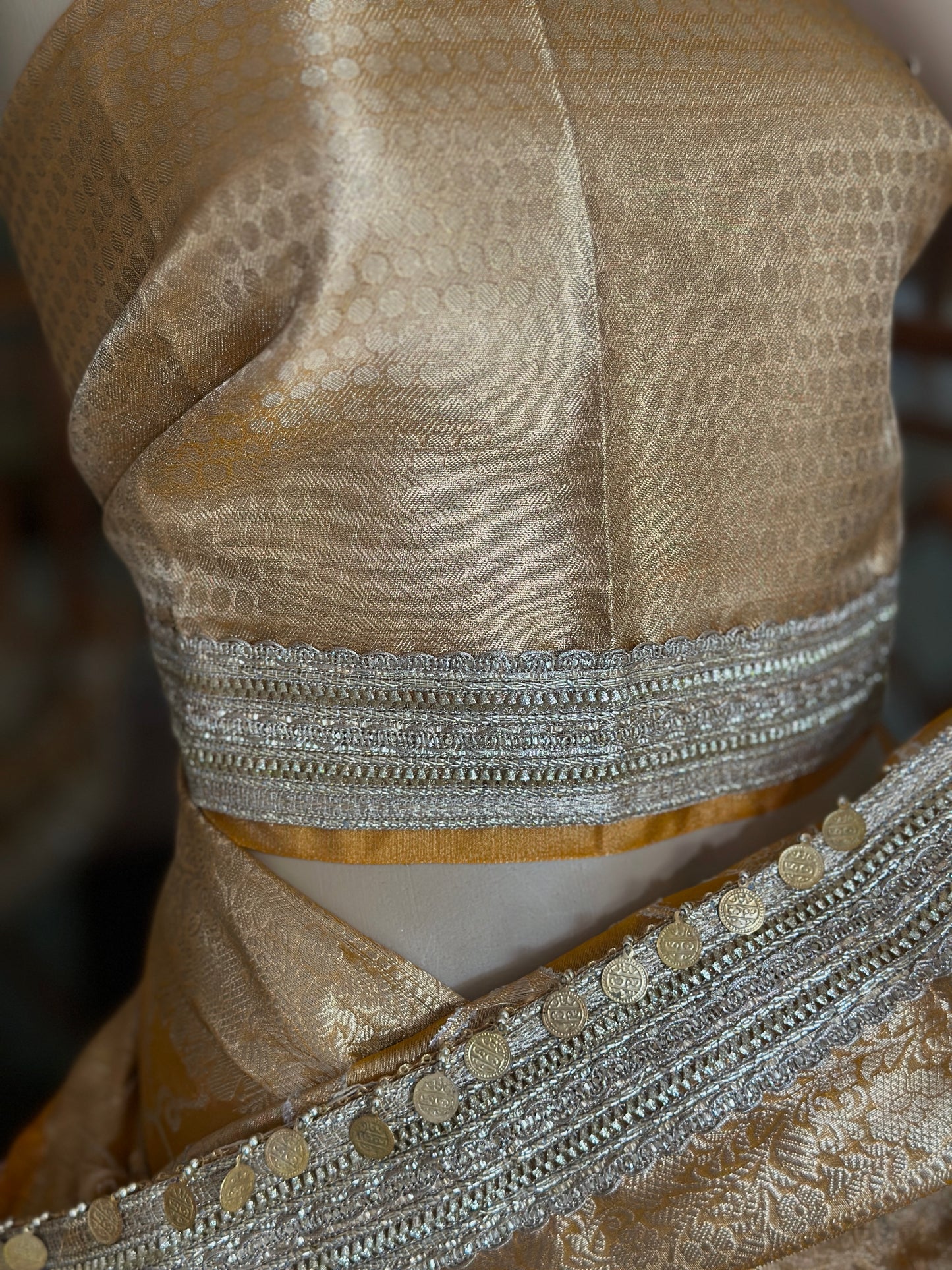 Orange Raaga Tissue Saree