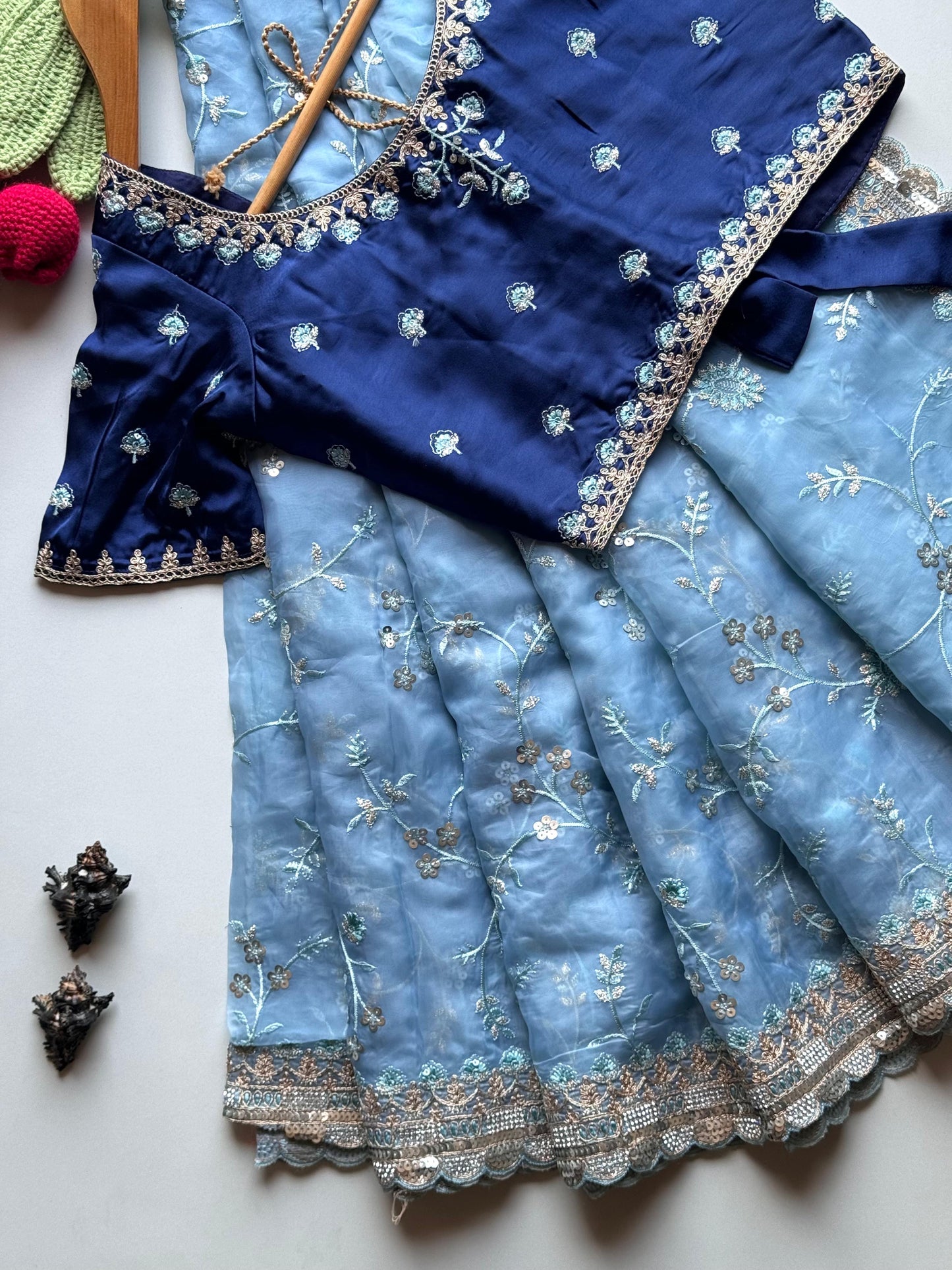 Twilight Embroidery Saree