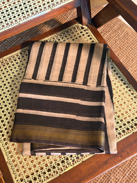 Mehika Maheshwari Silk Saree