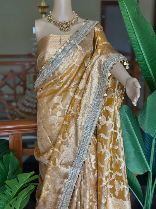 Orange Raaga Tissue Saree