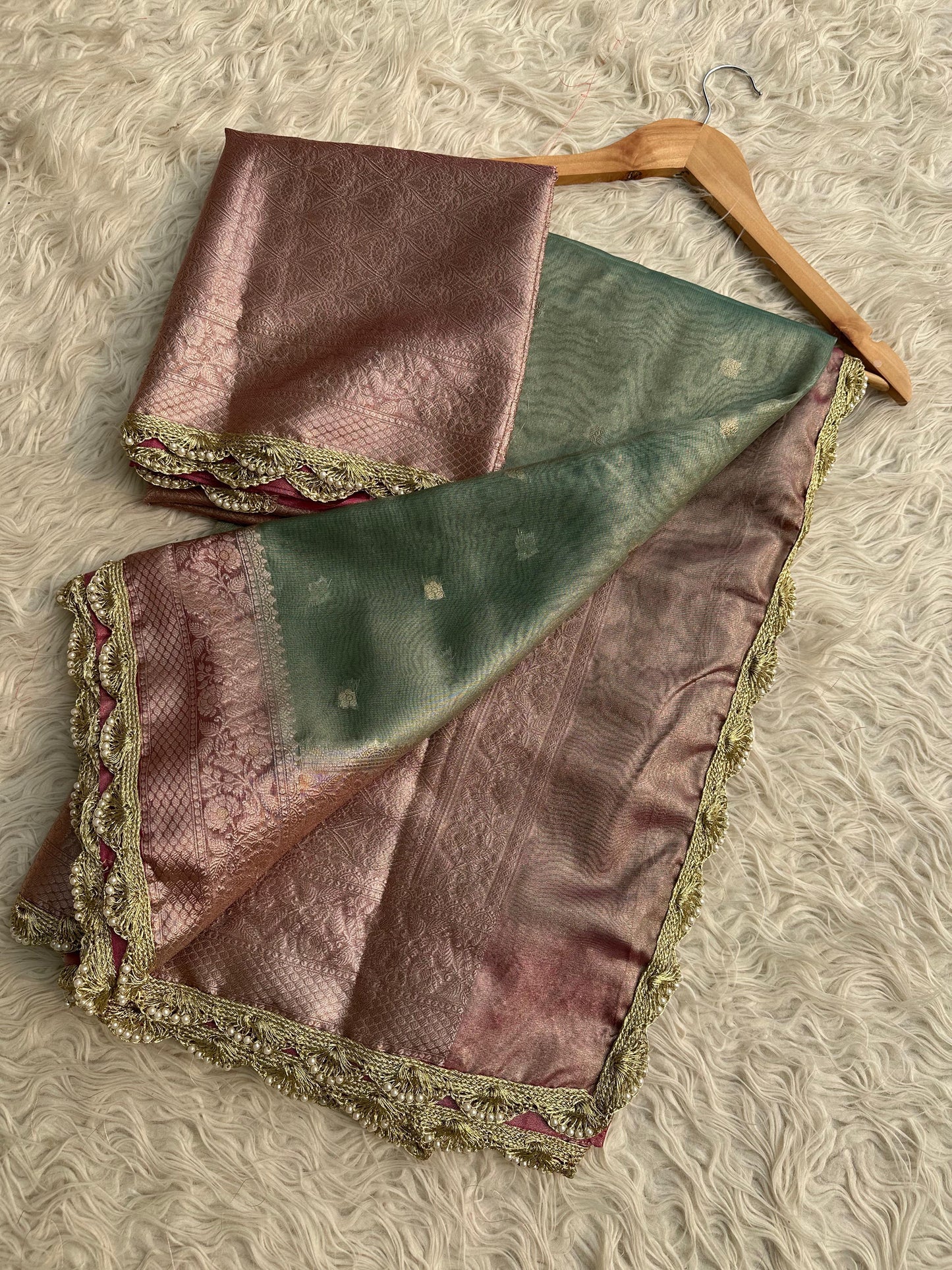 Jade Tissue Saree