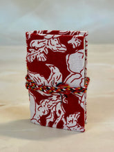 Load image into Gallery viewer, Red Handmade Mini Notebook
